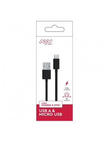 Cable USB vers micro USB 1m
